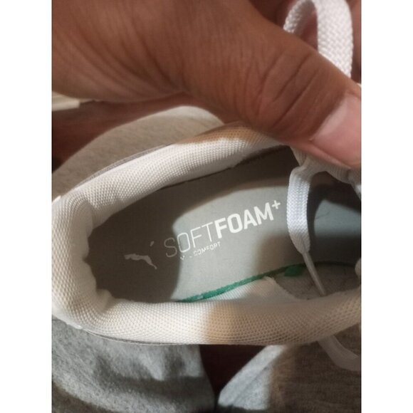 Puma Women's Carina 370325-02 White Leather Casual Shoes Sneakers Size 7 - Picture 14 of 15